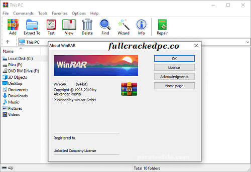 WinRAR v7.04 Crack + Keygen Download [Latest-2024]