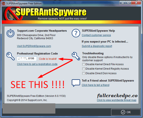 SUPERAntiSpyware Professional X 10.0.2466 Crack + License Key [2024]
