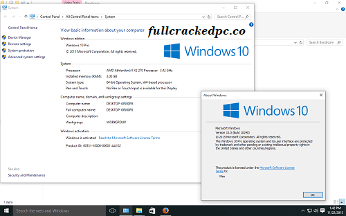 Windows 10 Activator Crack + Product Key Full Version [Latest]