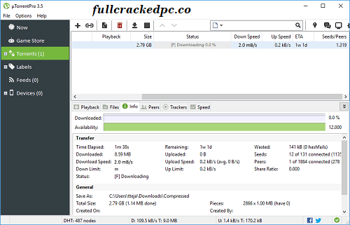 uTorrent Pro v8.0.5 Crack + For PC Free Download [2024]